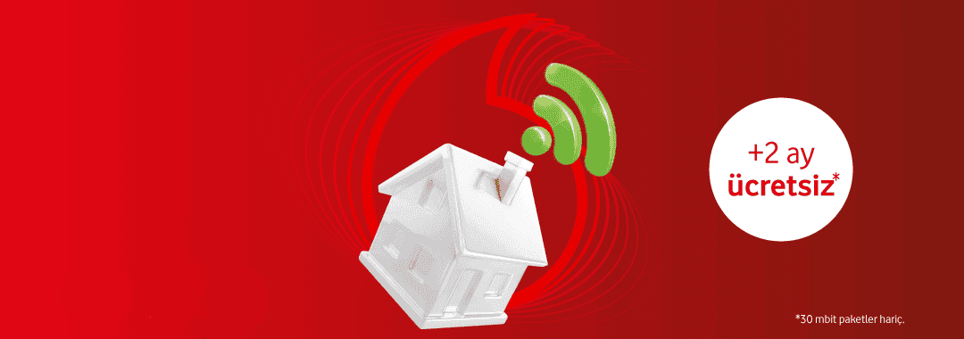 Evde İnternet +2 Kampanyası